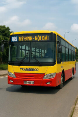 Tuyến Xe Bus 109 Mỹ Đình đi Nội Bài - Nhà Xe Hữu Quân