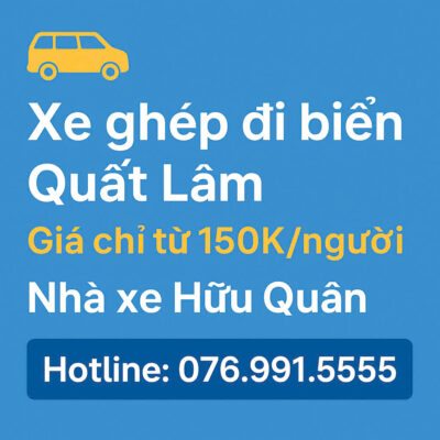 Xe Ghép Đi Biển Quất Lâm