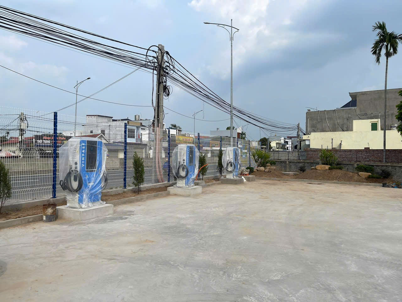 Trạm sạc gần sân bay Nội Bài