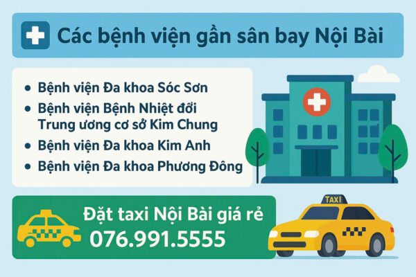 Các Bệnh Viện Gần Sân Bay Nội Bài