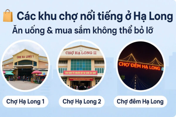 Các Khu Chợ Nổi Tiếng Ở Hạ Long