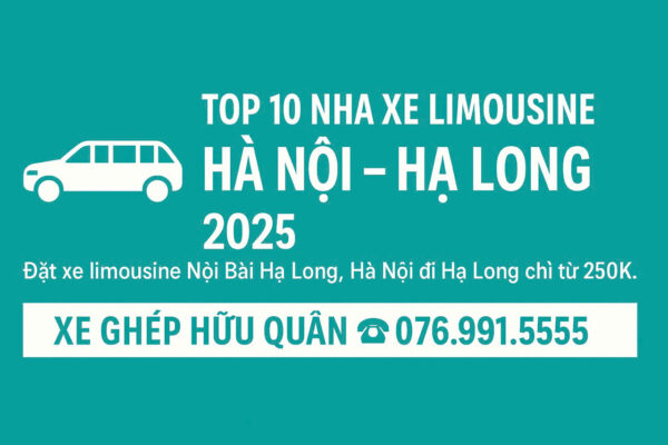 Top Các Nhà Xe Limousine Hà Nội Hạ Long
