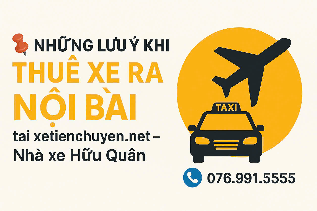 Thuê Xe Ra Sân Bay Nội Bài