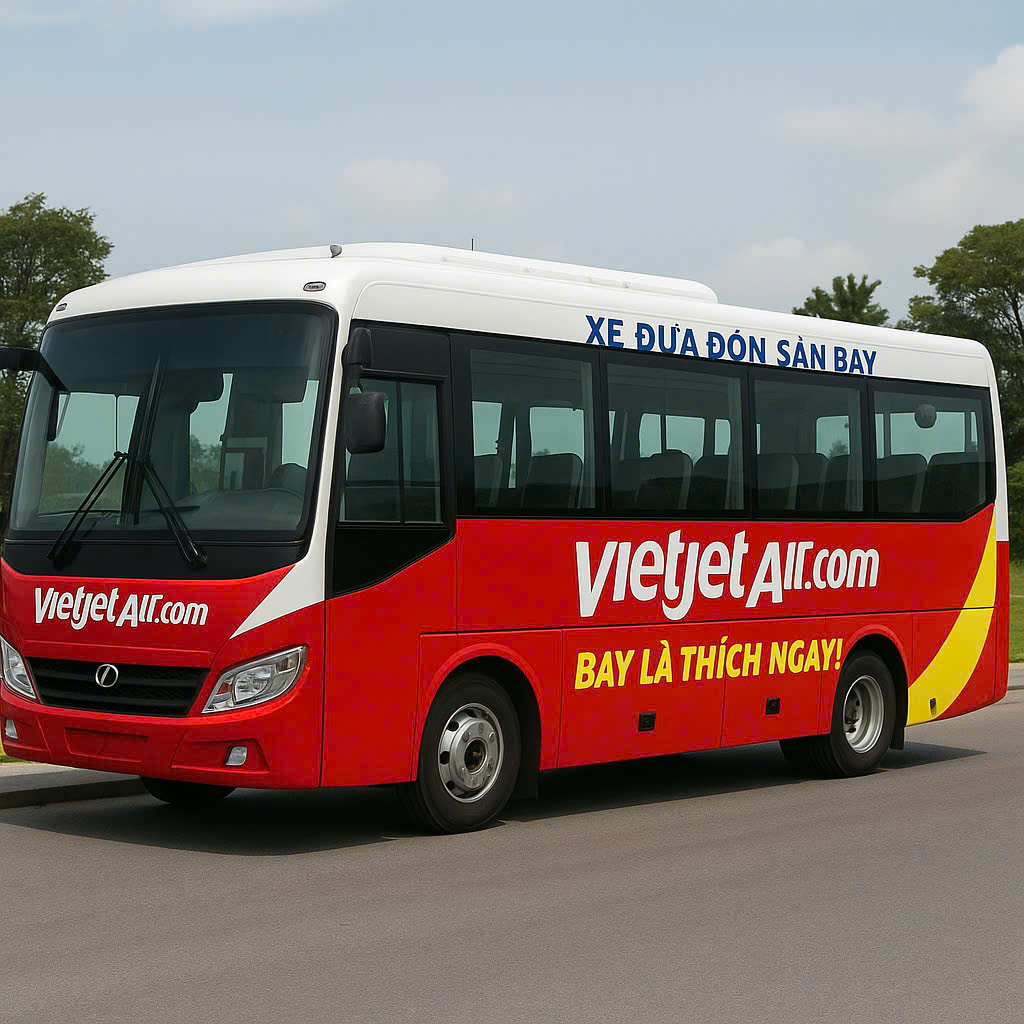Xe Đưa Đón Sân Bay Nội Bài Vietjet